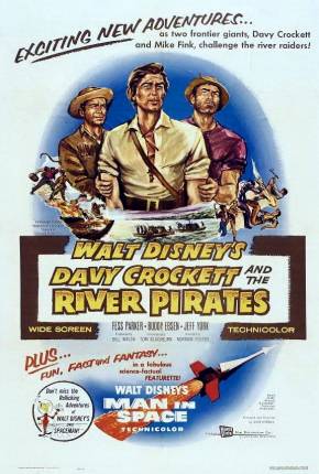 Filme Davy Crockett e os Piratas do Rio / Davy Crockett and the River Pirates