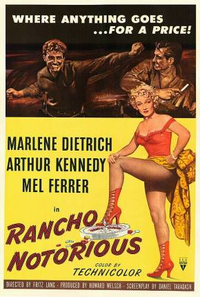 Filme O Diabo Feito Mulher / Rancho Notorious