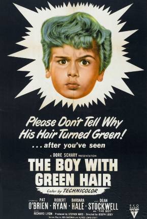 Filme O Menino dos Cabelos Verdes / The Boy with Green Hair