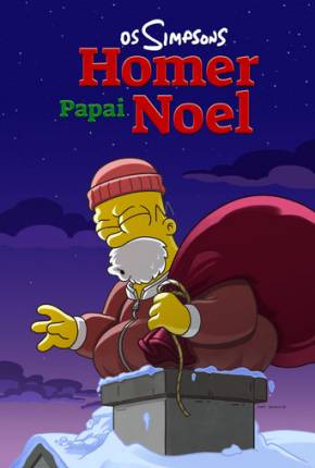 Desenho Os Simpsons - Homer Papai Noel