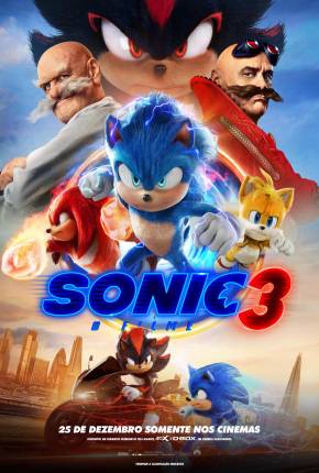 Filme Sonic 3 - O Filme - CAM